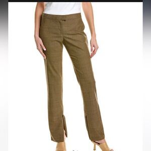 NWT $375 Rag & Bone Beige Rebecca Plaid Pant Size 8
